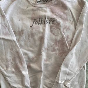 Taylor Swift - Folklore Album crewneck - Size Large